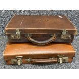 Two 1940s (WWII) children's evacuee cases