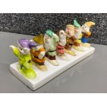 Vintage Walt Disney classic Snow White and the Seven Dwarfs toast rack by Clover