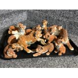 Large collection of Tigers by Playtime
