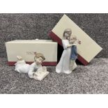 Nao by Lladro “Repeat after me” and “Sisterly love” in original boxes