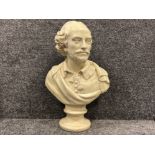 Huge William Shakespeare bust, in good condition 60cm in height