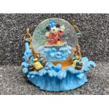 Walt Disney’s Mickey Mouse fantasia musical snow globe - music title ‘the sorcerer’s apprentice’