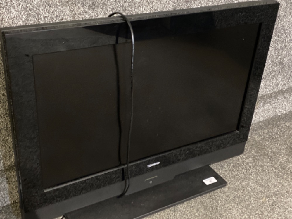 Techinika 26inch TV on stand with power lead - Image 2 of 2