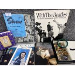 4 Beatles related books together with a show souvenir 21 (featuring the Beatles) photo program