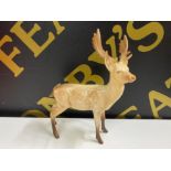 Mid 20th century Beswick stag figurine - gloss finish