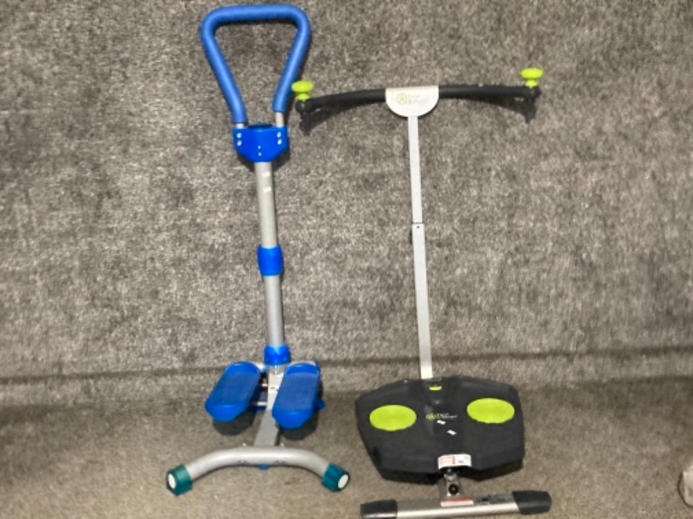 Two exercise machines to include Twist and Shape