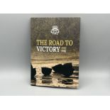 The road to victory Crown coin collection 1939-1945. Silver and 9ct coin set complete and