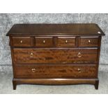 Stag minstrel chest of four over two drawers 106 x 72 x 46.5cm