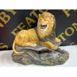 Large limited edition (of 250) lion ornament by makers Renaissance Design studio’s, signed to base