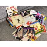 Large amount of LP records including Heartbreaker free and the sound of music etc