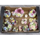 Royal Doulton flower posies and others (16)