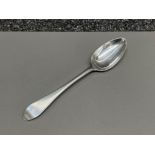 Hallmarked 1785 silver large spoon (59.2g)