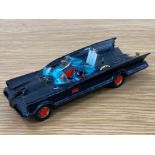 Vintage 1966 Corgi toys Batman Batmobile No 267, with red bat hubs - includes Batman himself