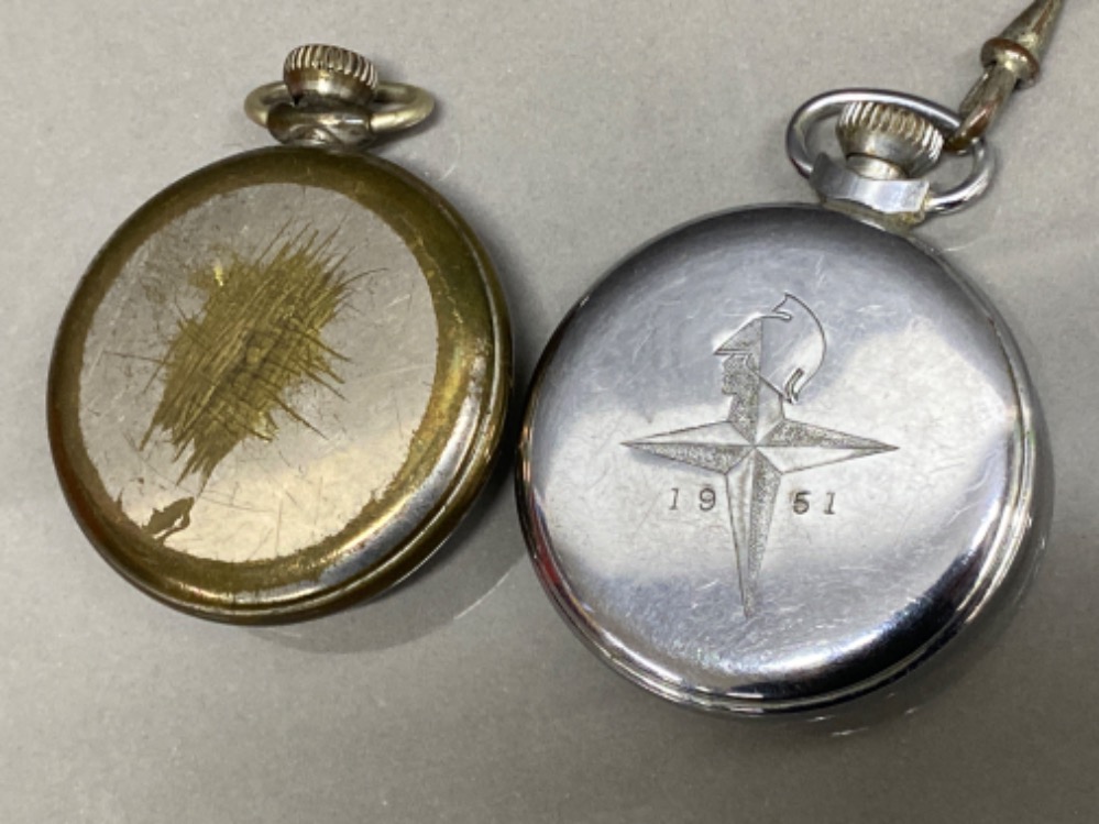 Ingersol pocket watches includes 1x Triumph the other Radiolite - Image 2 of 2