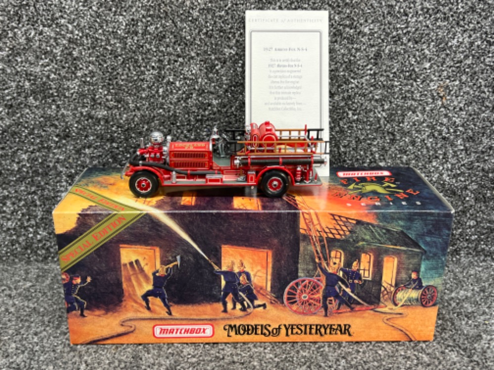 Matchbox models of yesteryear (fire engines) x12 all in original boxes - Image 2 of 3