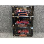 Road “signature” series 1:24 scale die cast models. Fire rescue themed. X3 all in original boxes