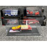 Schuco vintage die cast vehicles x5. Including Mercedes Benz and Iveco all in original boxes