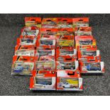 Matchbox Mattel wheels die cast vehicles x22. Various numbers all in original boxes