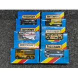 Matchbox vintage die cast cars 1981 range boxed. Including mb12, mb15, mb20, mb23, mb60 & mb4