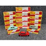 Solido die cast vehicles x15. Including Renault 5, fiat titmouse and Volkswagen Beetle and all in