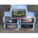 Vanguard’s police die cast vehicles x5. Including jaguar xj6 and Morris minor all in original boxes