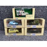 Corgi classic die cast vehicles x5. Including collectors club model 2004