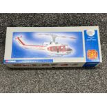 Corgi limited edition 1:50 die cast scale model of a Huey Iroquois helicopter LA city fire