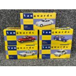 Vanguards die cast vehicles x5. Including Hillman avenger all in original boxes