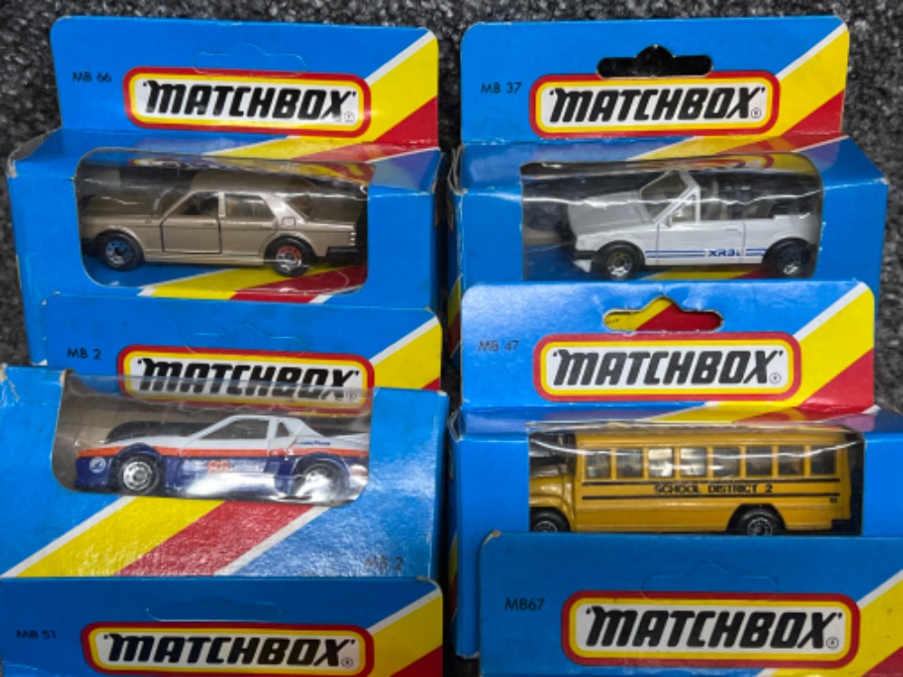 Matchbox vintage die cast cars 1981 range boxed. Including mb2, mb37, mb41, mb51, mb66 & mb67 - Image 2 of 3