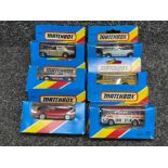 Matchbox vintage die cast cars 1981 range boxed. Including mb2, mb37, mb41, mb51, mb66 & mb67