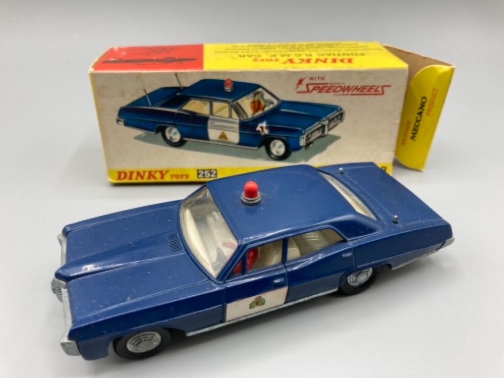 Dinky Toys Pontiac R.C.M.P. Car no 252 in original box