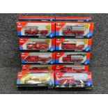 Solido French die cast models. Emergency services vehicles x10 all in original boxes