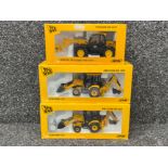 JOAL precision die cast JCB midi cx x2,JCB 531-70 loadall with folks. All in original boxes