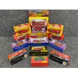 Solido die cast vehicles x14. Including Fire rescue all in original boxes