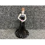 Coalport Ladies of Fashion figurine - Stunning in black