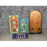 Bridge bagatelle board, Tangle Track and another