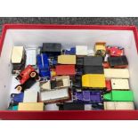 A collection of die cast vehicles by Corgi, Matchbox, Lledo etc