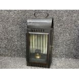Vintage (or earlier) railway lantern with original burner