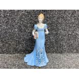 Limited edition Royal Worcester lady figure - Jane Bennett (gold edition)