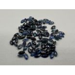 10.91cts Natural blue sapphires