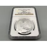 2015 Armenia silver $500 Noah’s ark 1oz coin. Graded and sealed by NGC