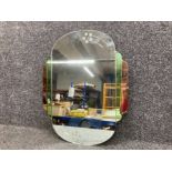 A vintage wall mirror by A Mirrart Product