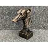 Greyhound cast bust.