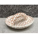A piece of Maling ware cobblestone pattern pottery