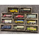 Total of 11 large Altaya 1/43 die-cast vehicles, all in original boxes