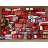 40 unboxed diecast emergency vehicles (fire service)