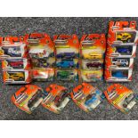 Total of 20 vintage boxed & still unopened Diecast Matchbox vehicles