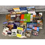 Box containing miscellaneous railway related books