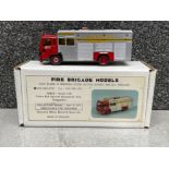 Diecast metal Fire brigade models by Paul Slade. Volvo FL6 special equipment unit Hampshire. In