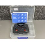 Brother P-touch 60 label printer, as new with original box